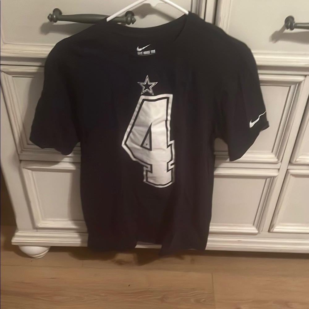 Nike Dak Prescott Dallas Cowboys Navy T-Shirt